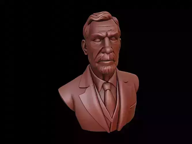 Richard Francis Burton Bust 3D print model