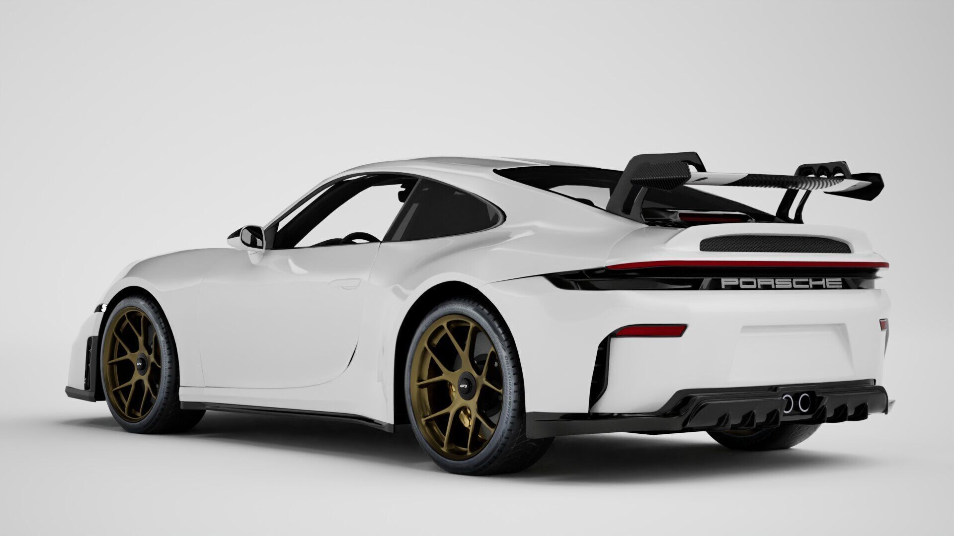 Porsche 911 GT3 Weissach 2025  3D model_3