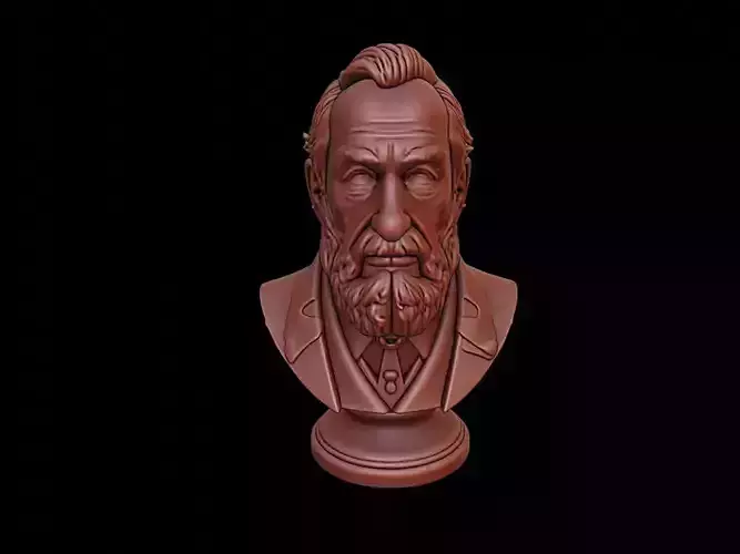 Roald Amundsen Bust
