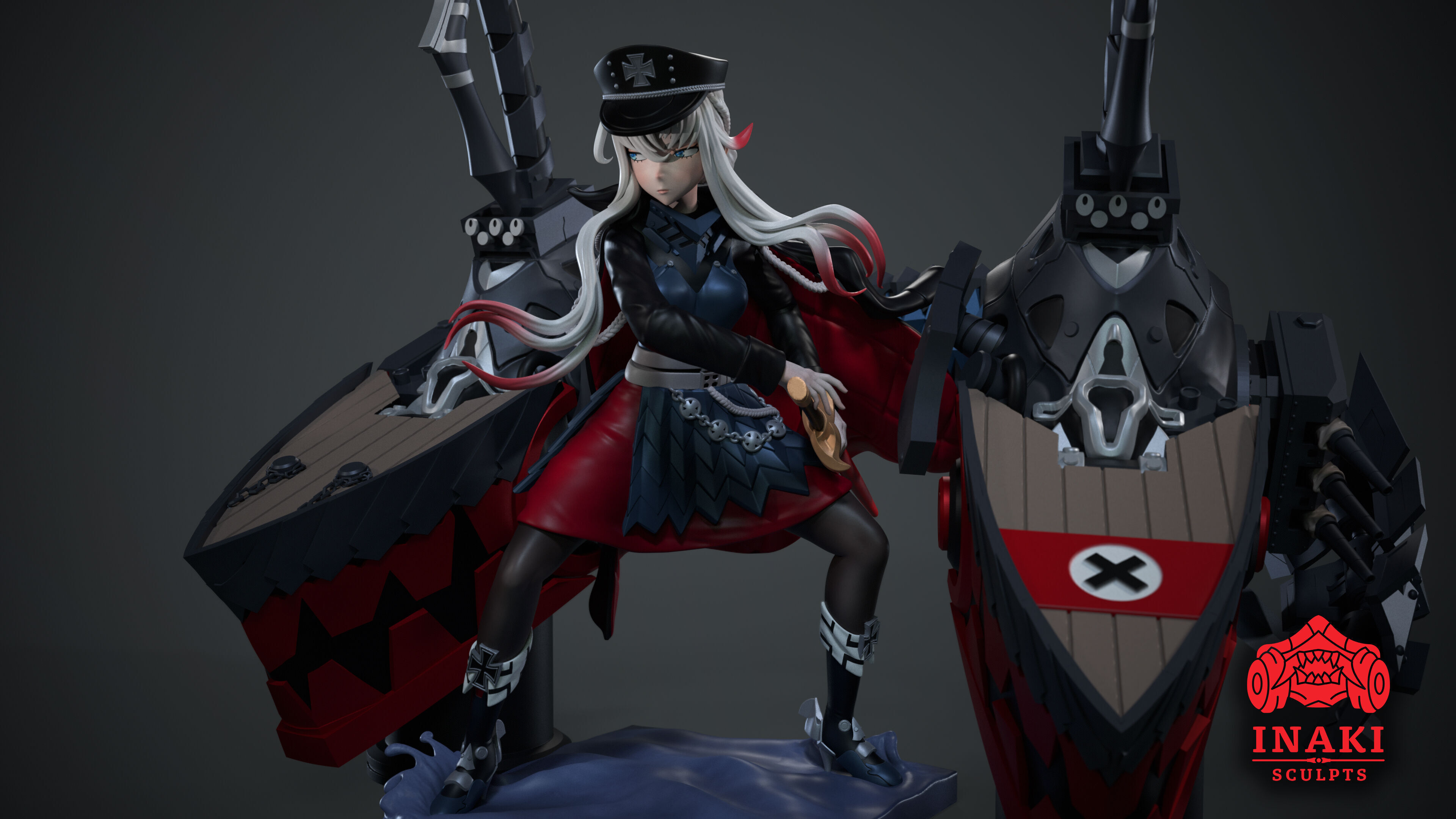 Odin - Azur Lane 3D print model_1