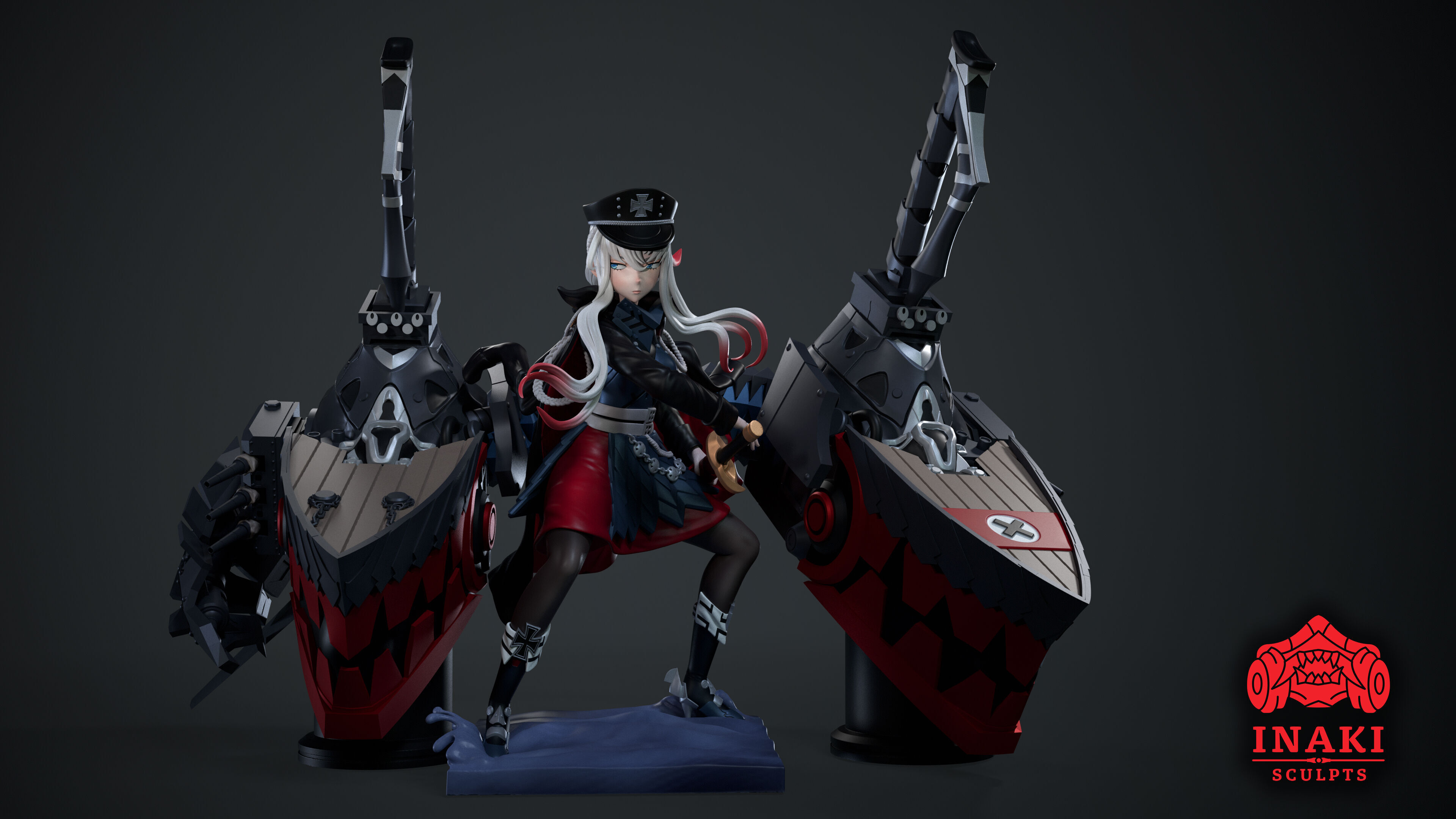 Odin - Azur Lane 3D print model_3