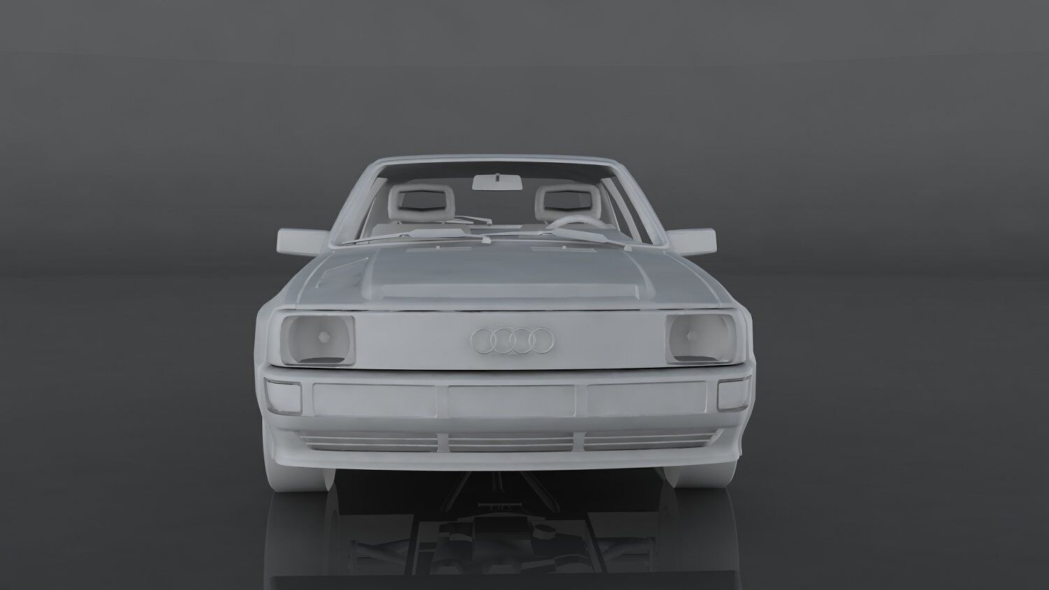 Audi Sport Quattro Low-poly 3D model_10