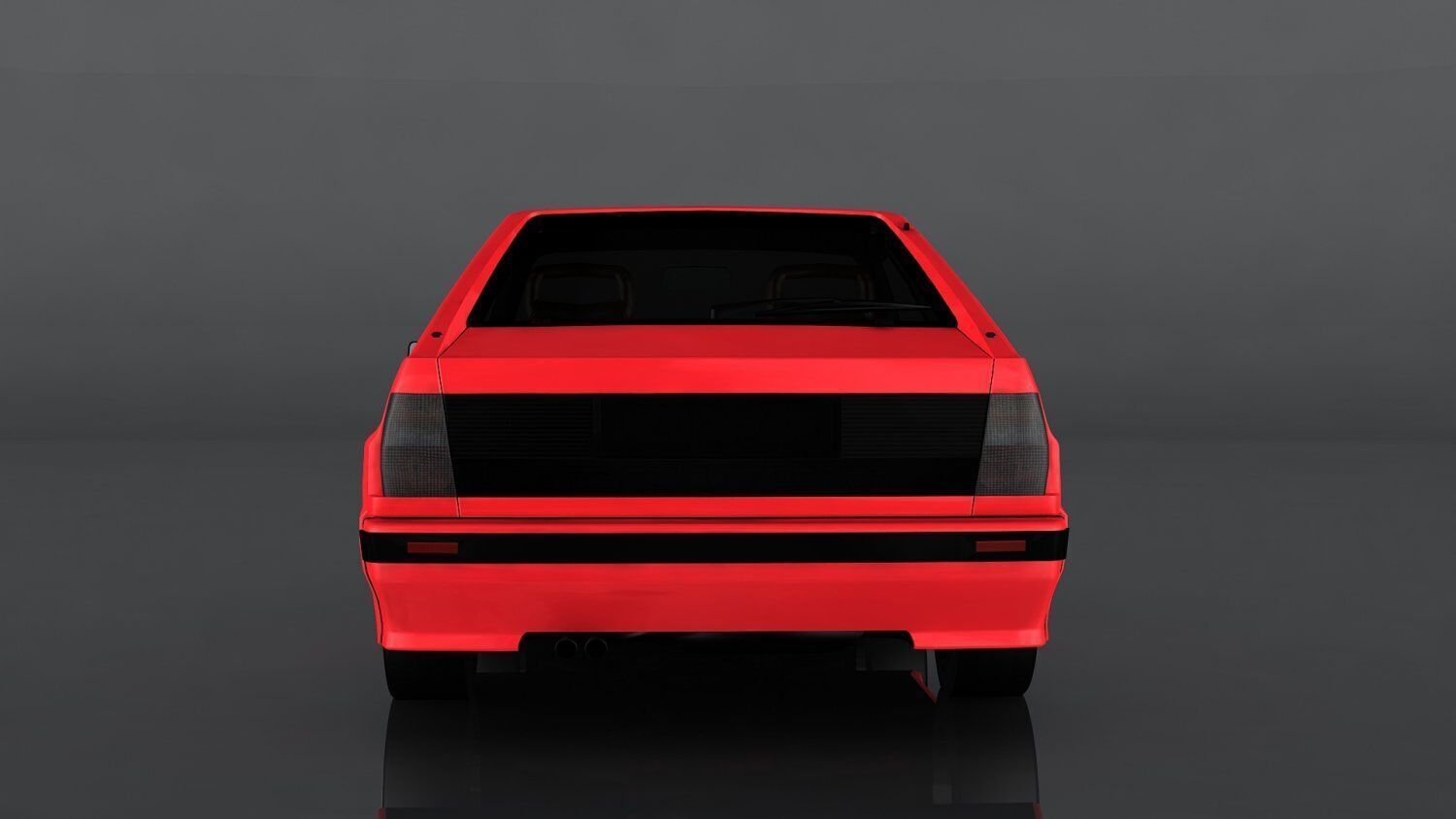 Audi Sport Quattro Low-poly 3D model_5