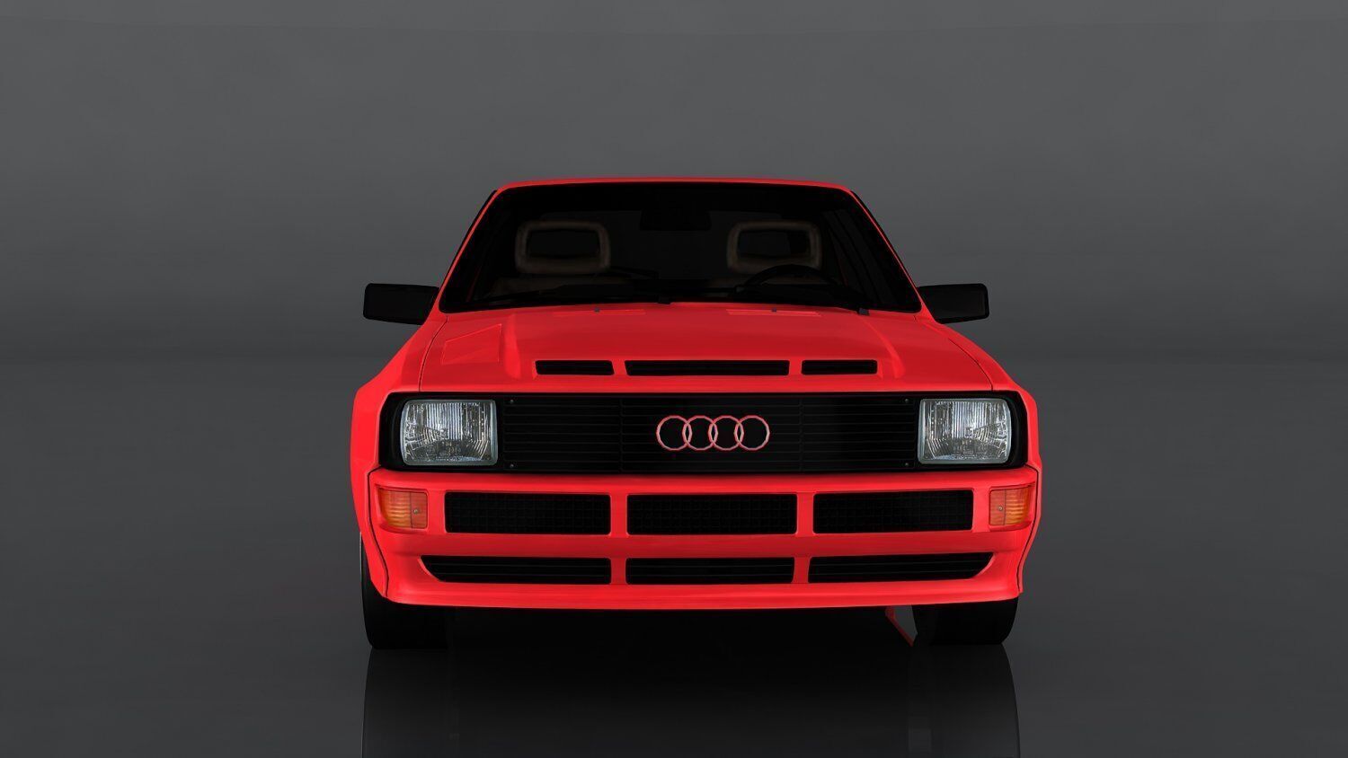 Audi Sport Quattro Low-poly 3D model_1