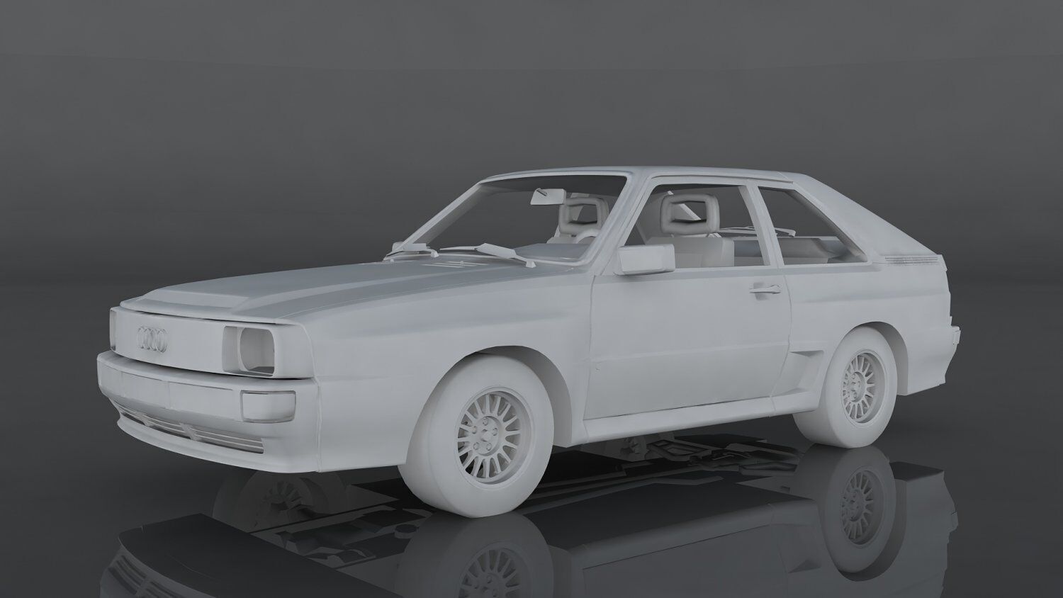 Audi Sport Quattro Low-poly 3D model_11