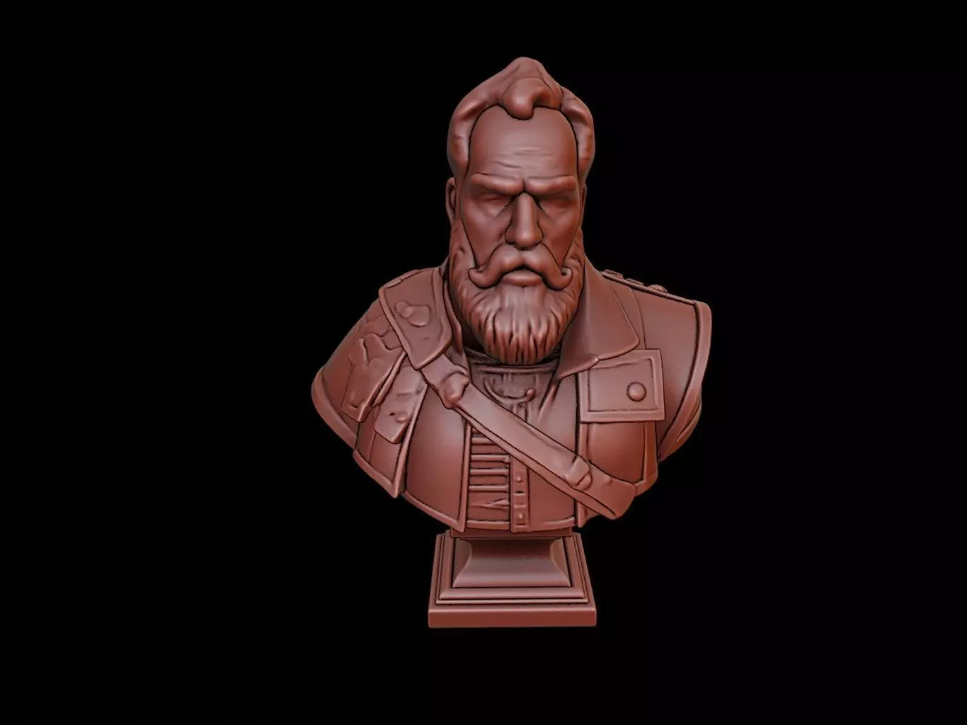 Vasco da Gama Bust 3D print model_0