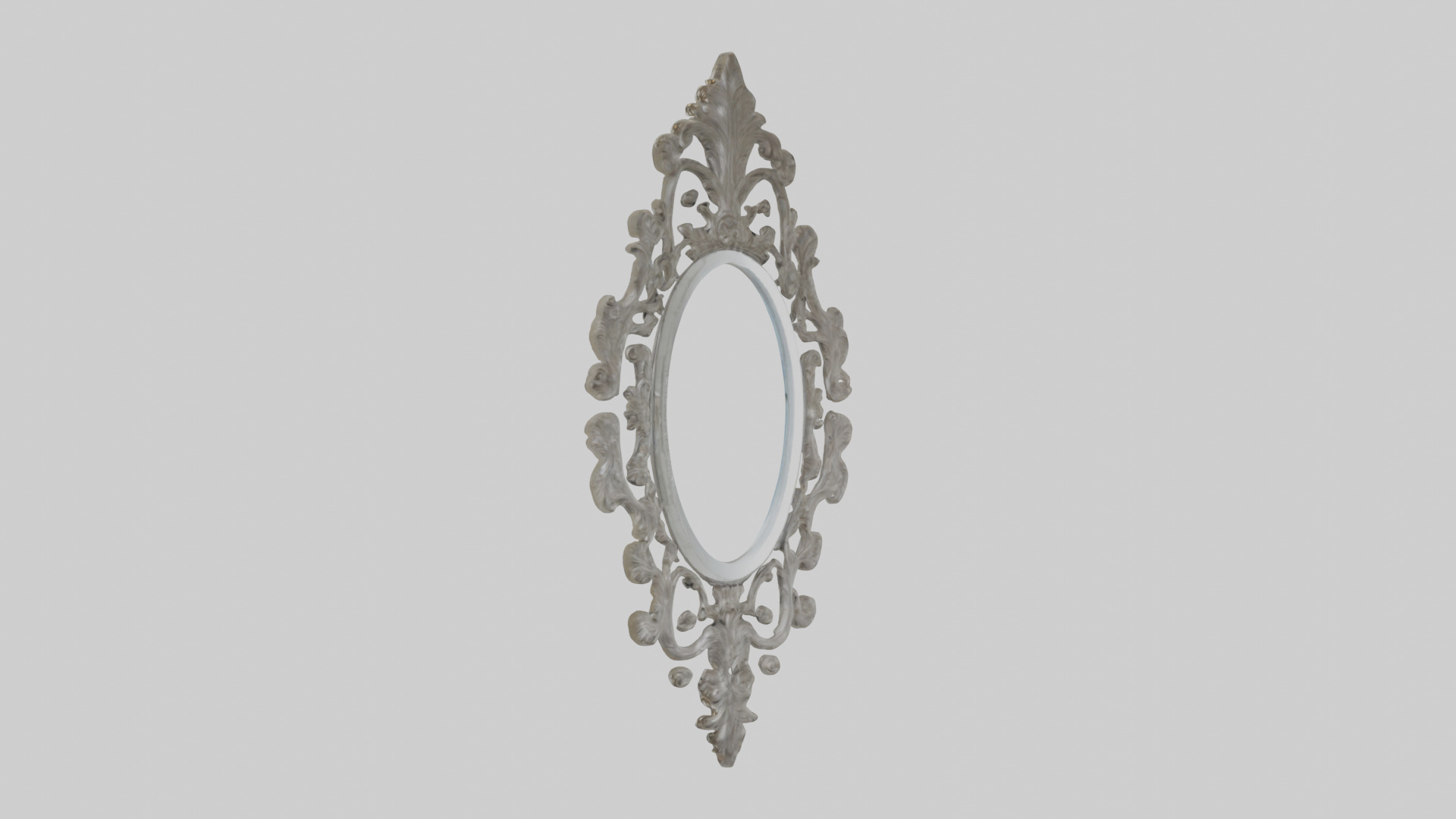 Embellished Wall Mirrors Low-poly 3D model_3