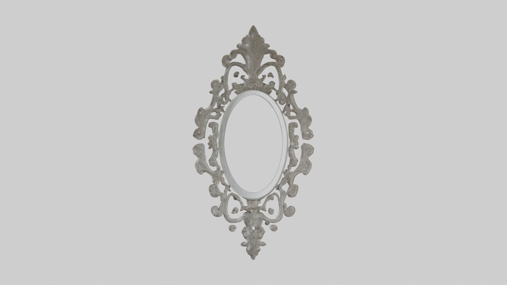 Embellished Wall Mirrors Low-poly 3D model_23