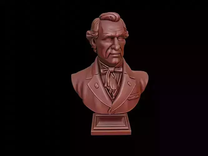 William Henry Harrison Bust