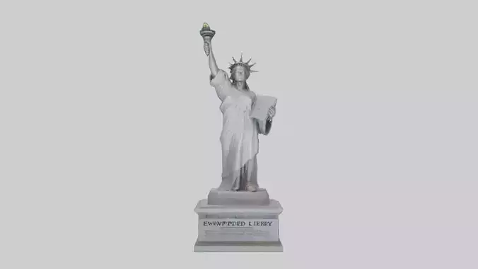 Empowered for Liberty statue model