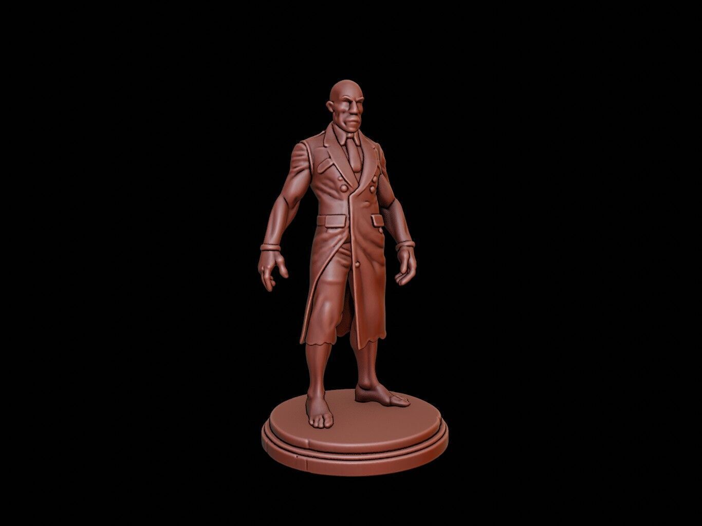 Bogeyman Bust 3D print model_1