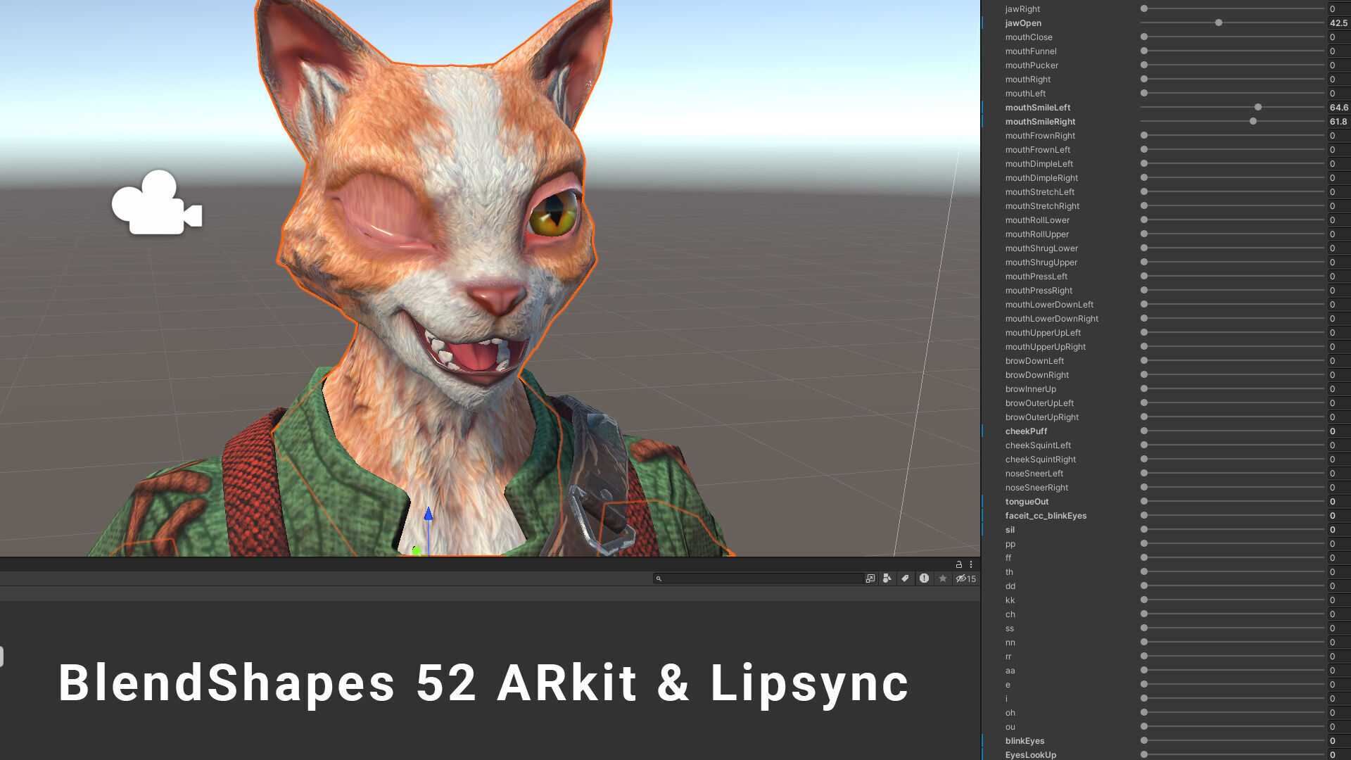 Cat man Low-poly 3D model_18