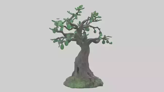 Enchanted Tree statue model