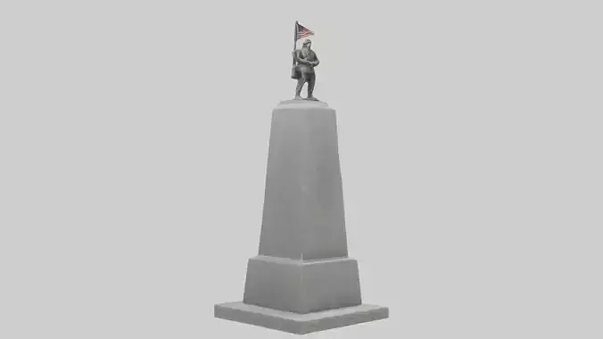 End of War monument model