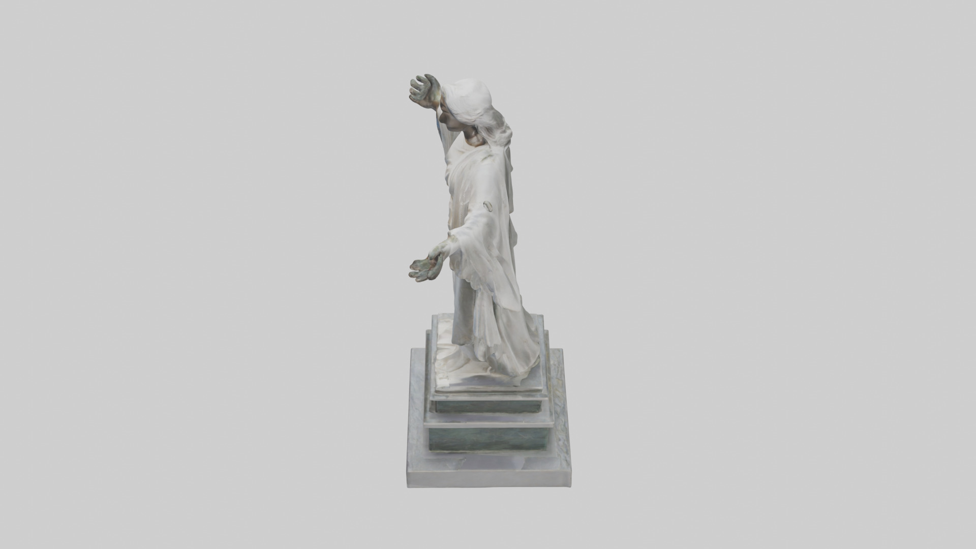 Enduring Peace statue model Low-poly 3D model_27