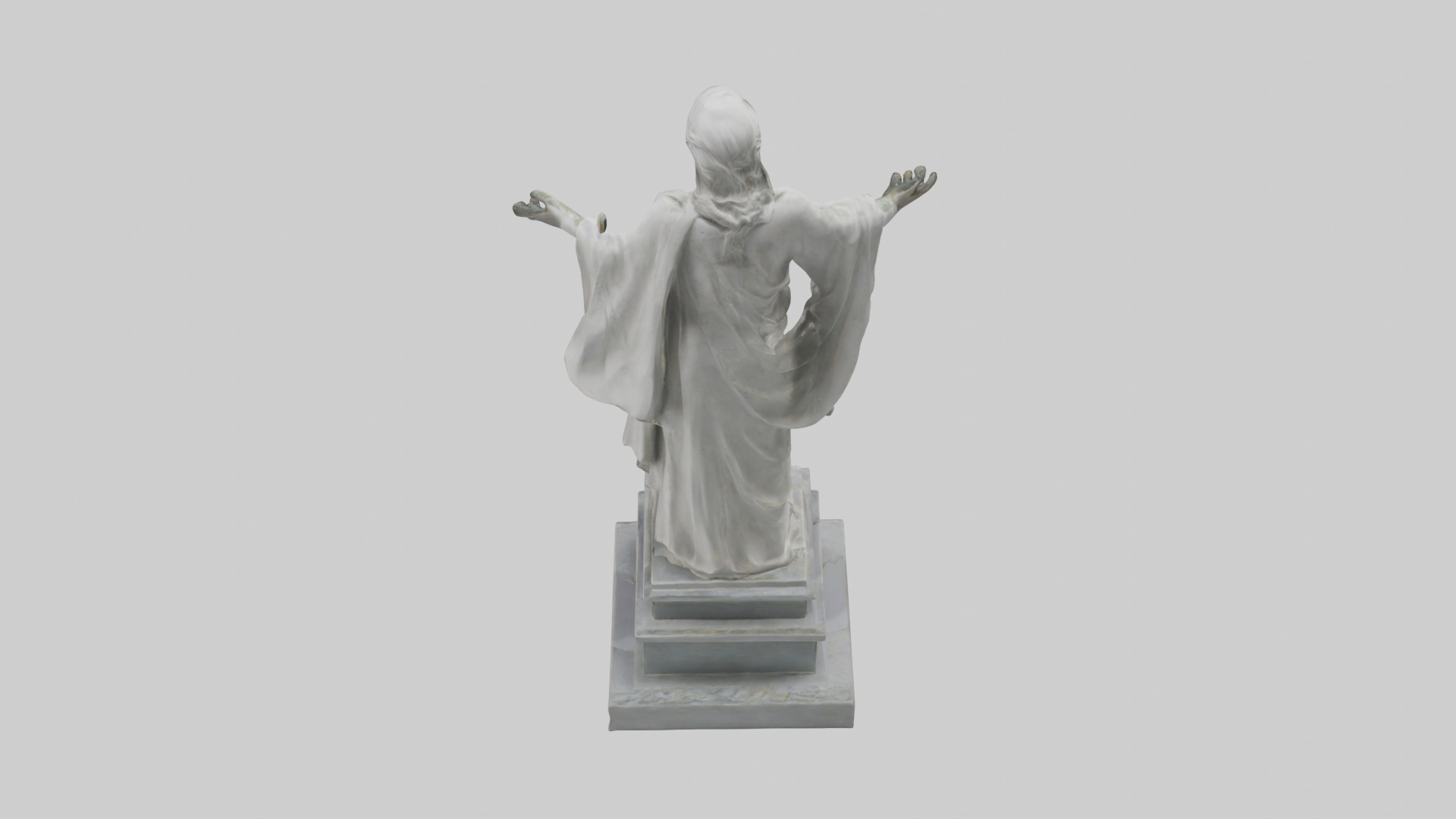 Enduring Peace statue model Low-poly 3D model_25