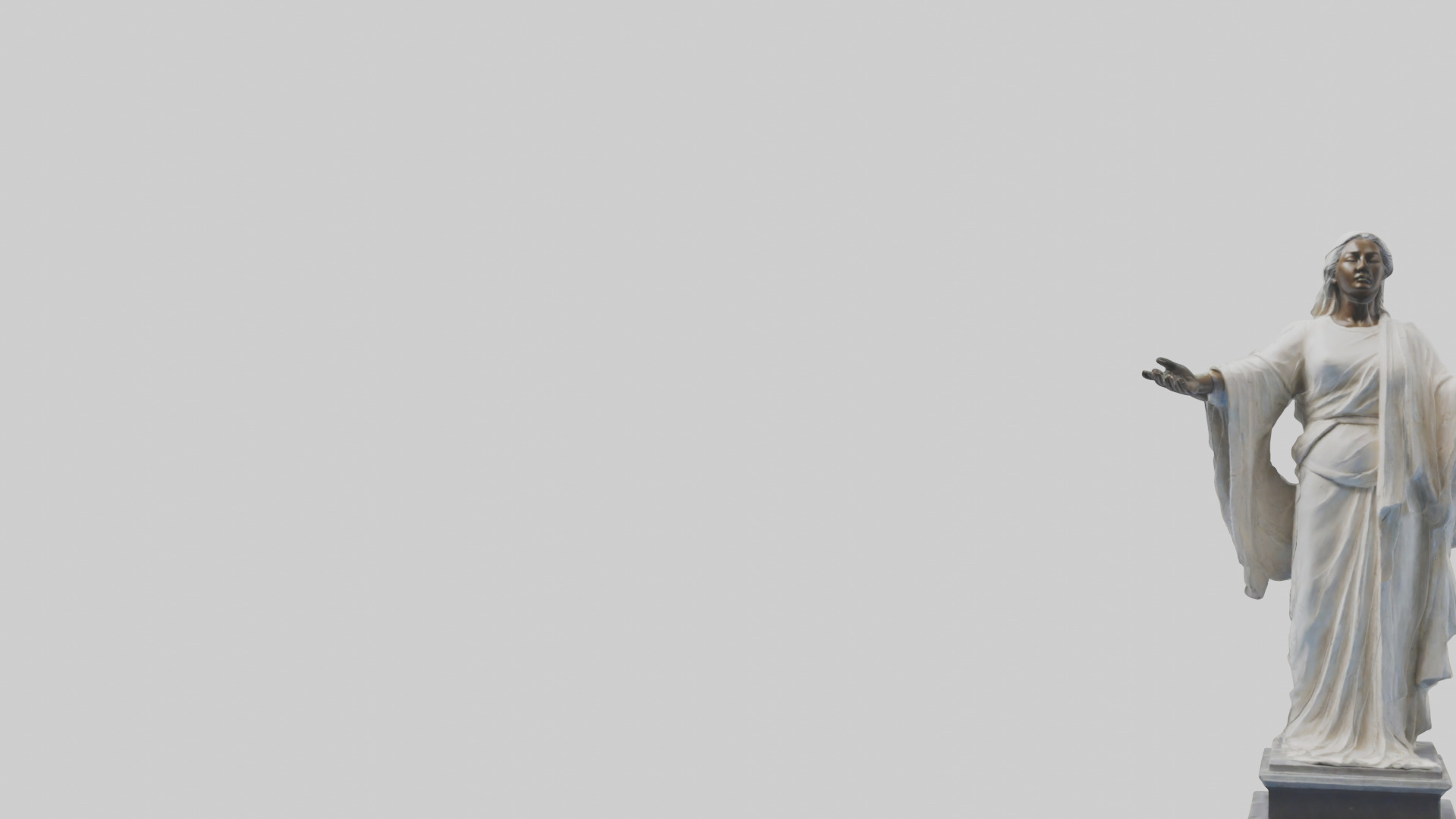 Enduring Peace statue model Low-poly 3D model_21