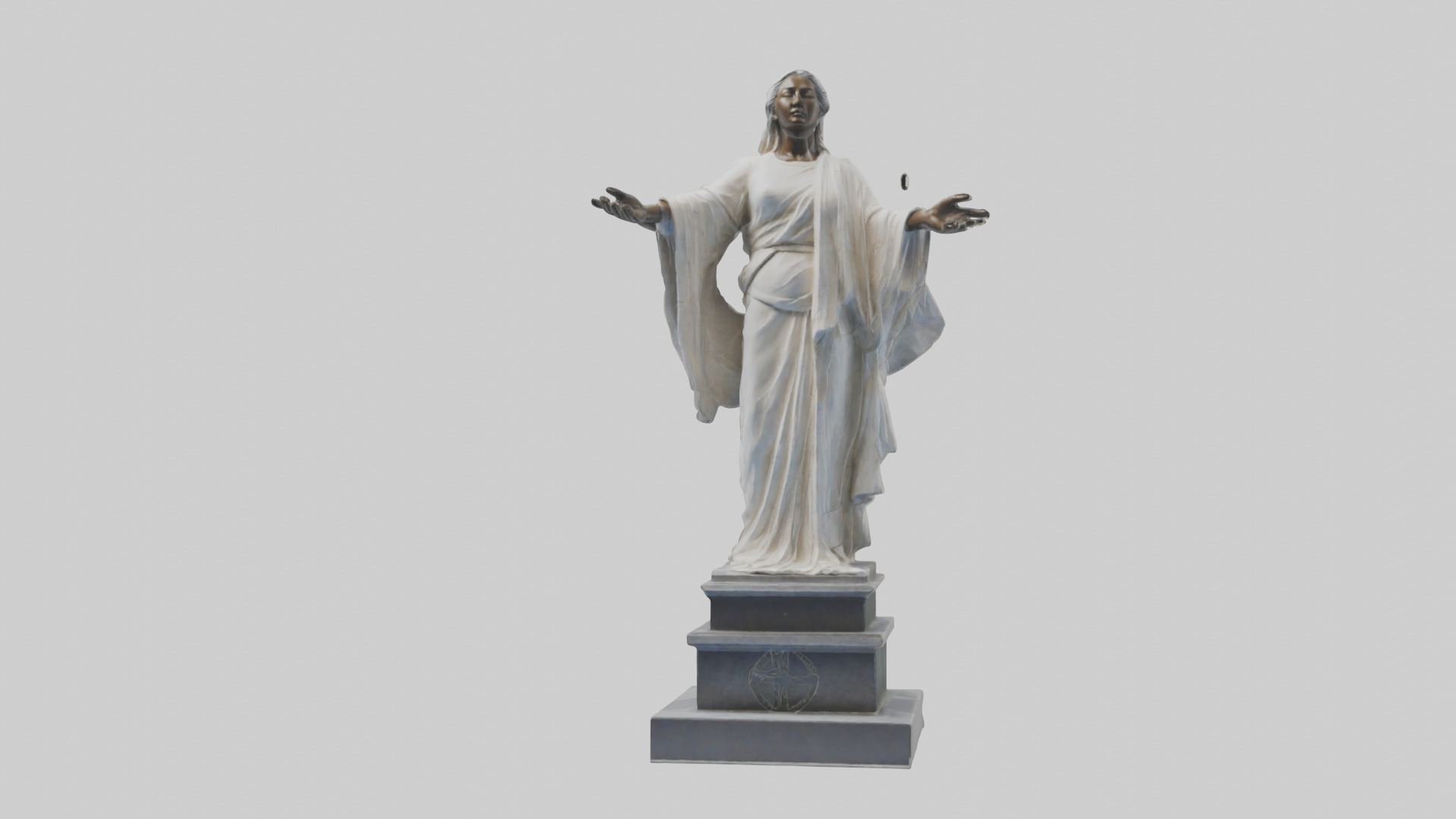 Enduring Peace statue model Low-poly 3D model_15