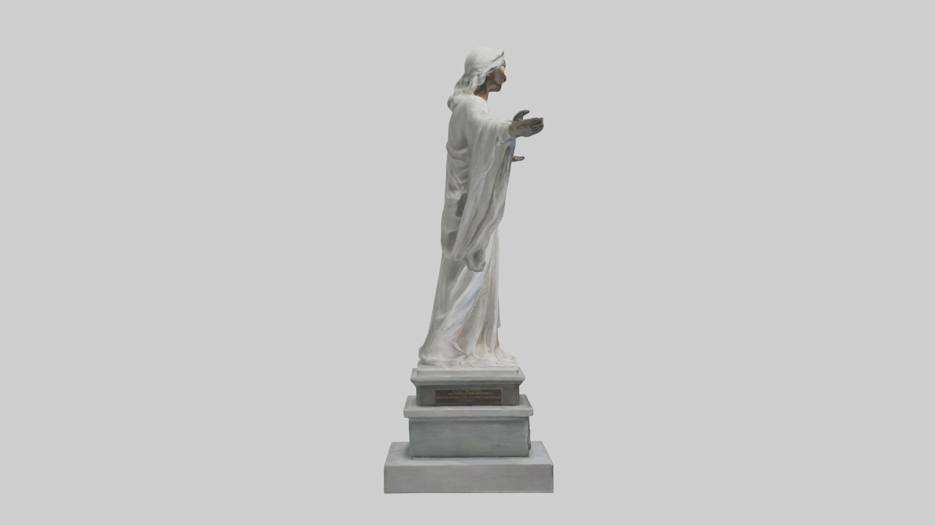Enduring Peace statue model Low-poly 3D model_23