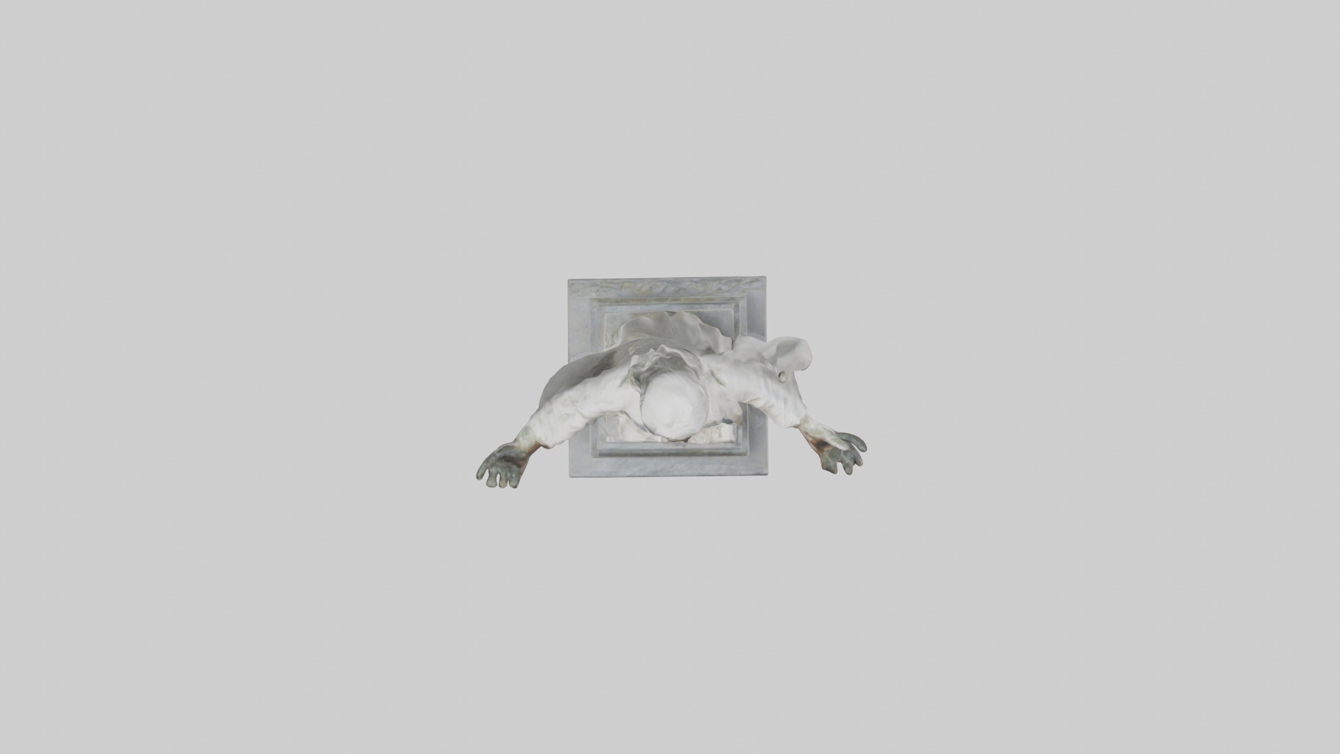 Enduring Peace statue model Low-poly 3D model_24