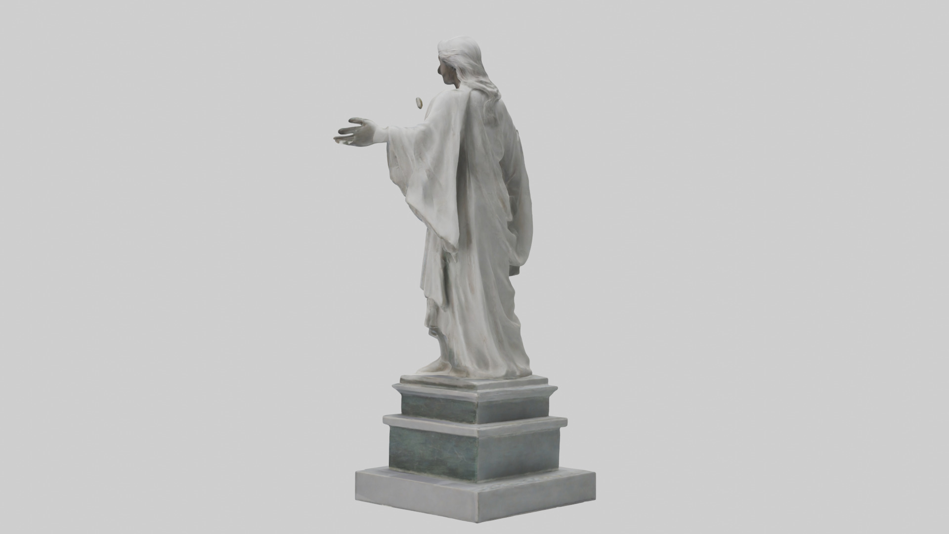 Enduring Peace statue model Low-poly 3D model_3