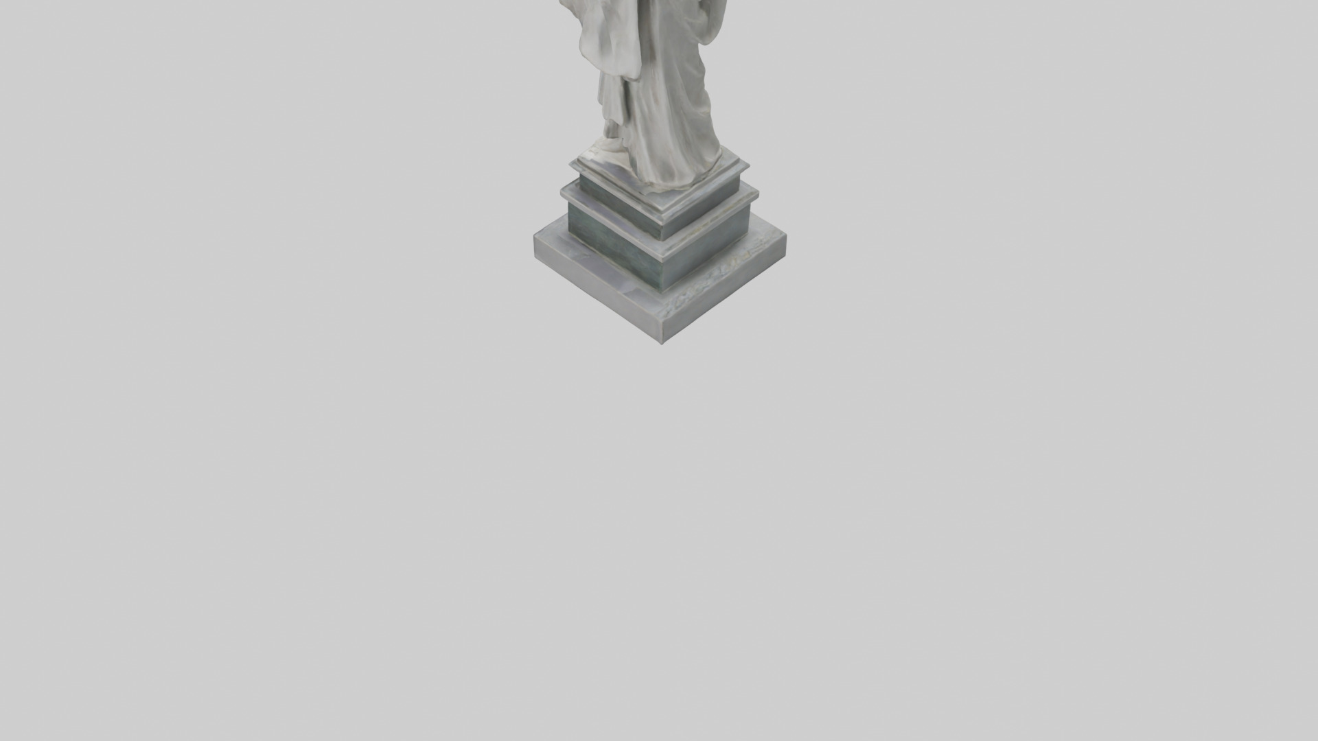 Enduring Peace statue model Low-poly 3D model_5
