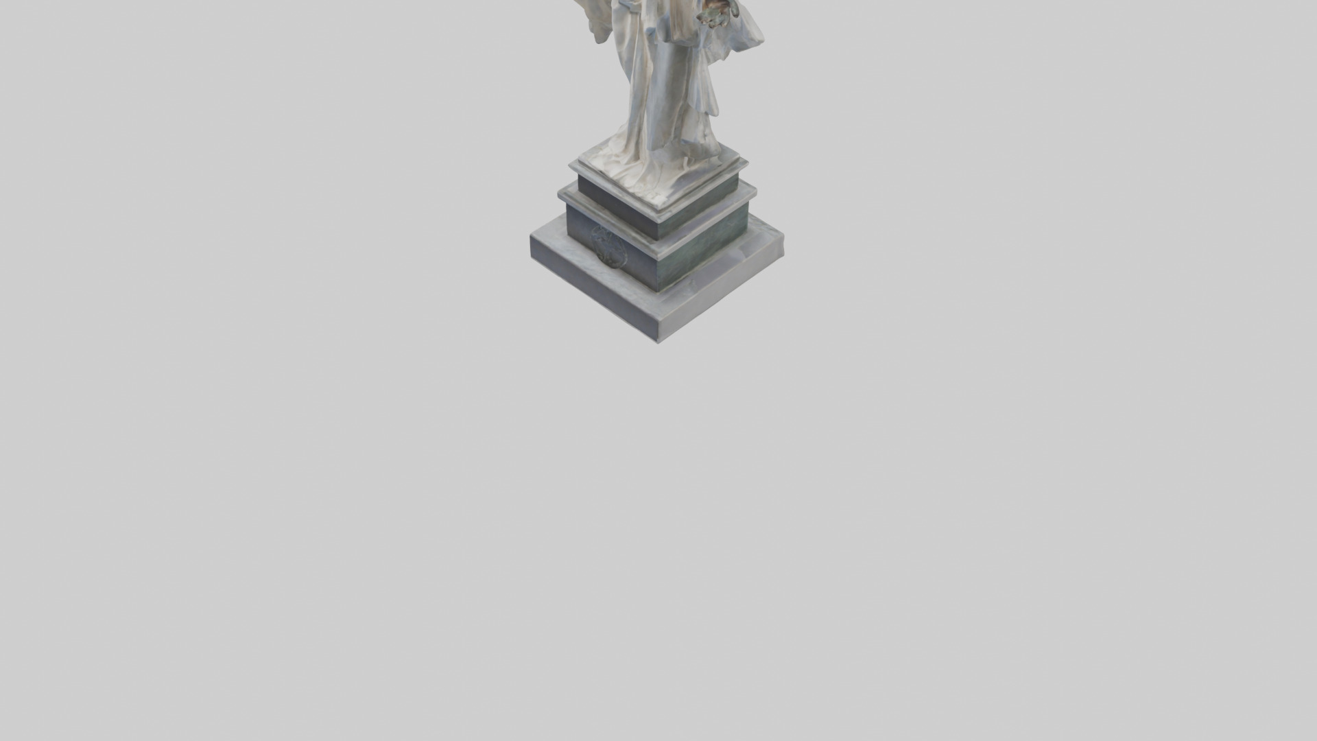 Enduring Peace statue model Low-poly 3D model_7