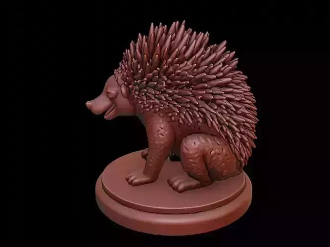 Echidna Bust 3D print model