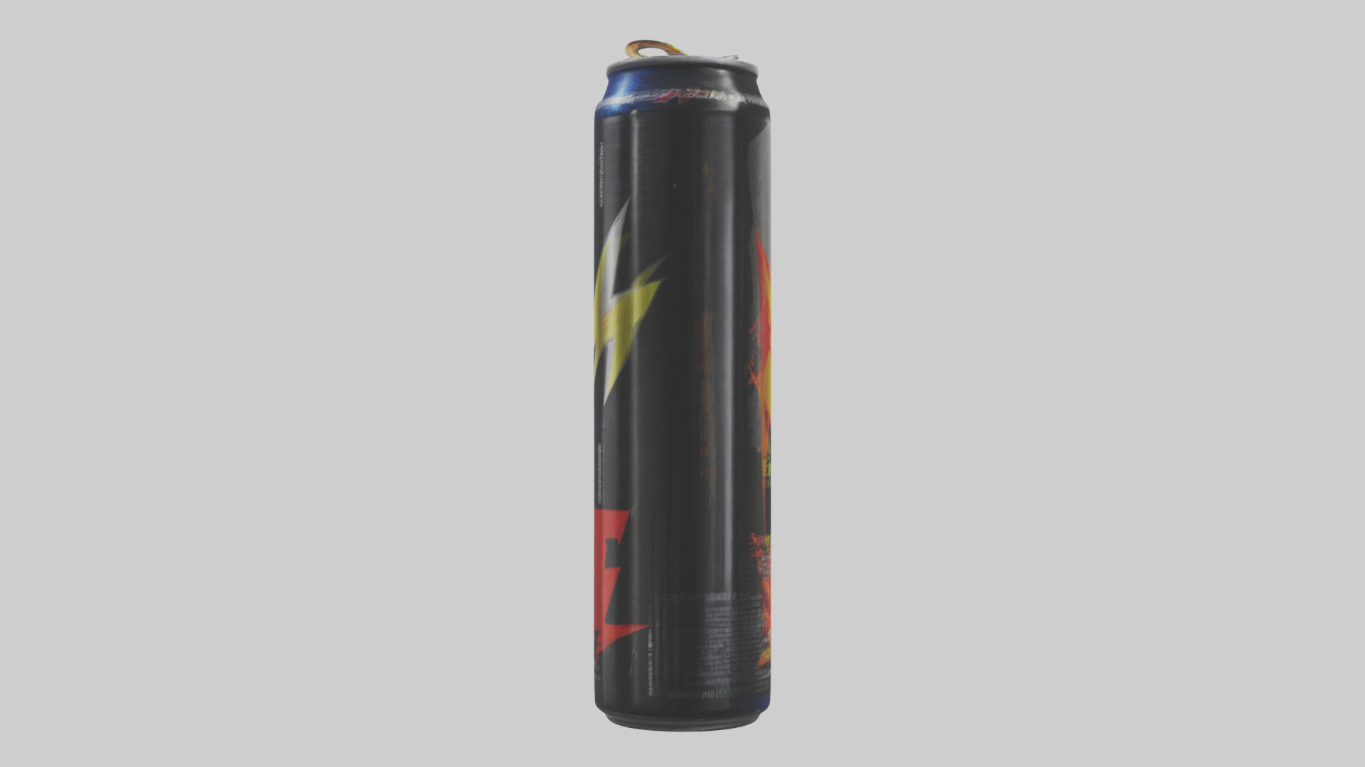 Energy drink model Low-poly 3D model_2