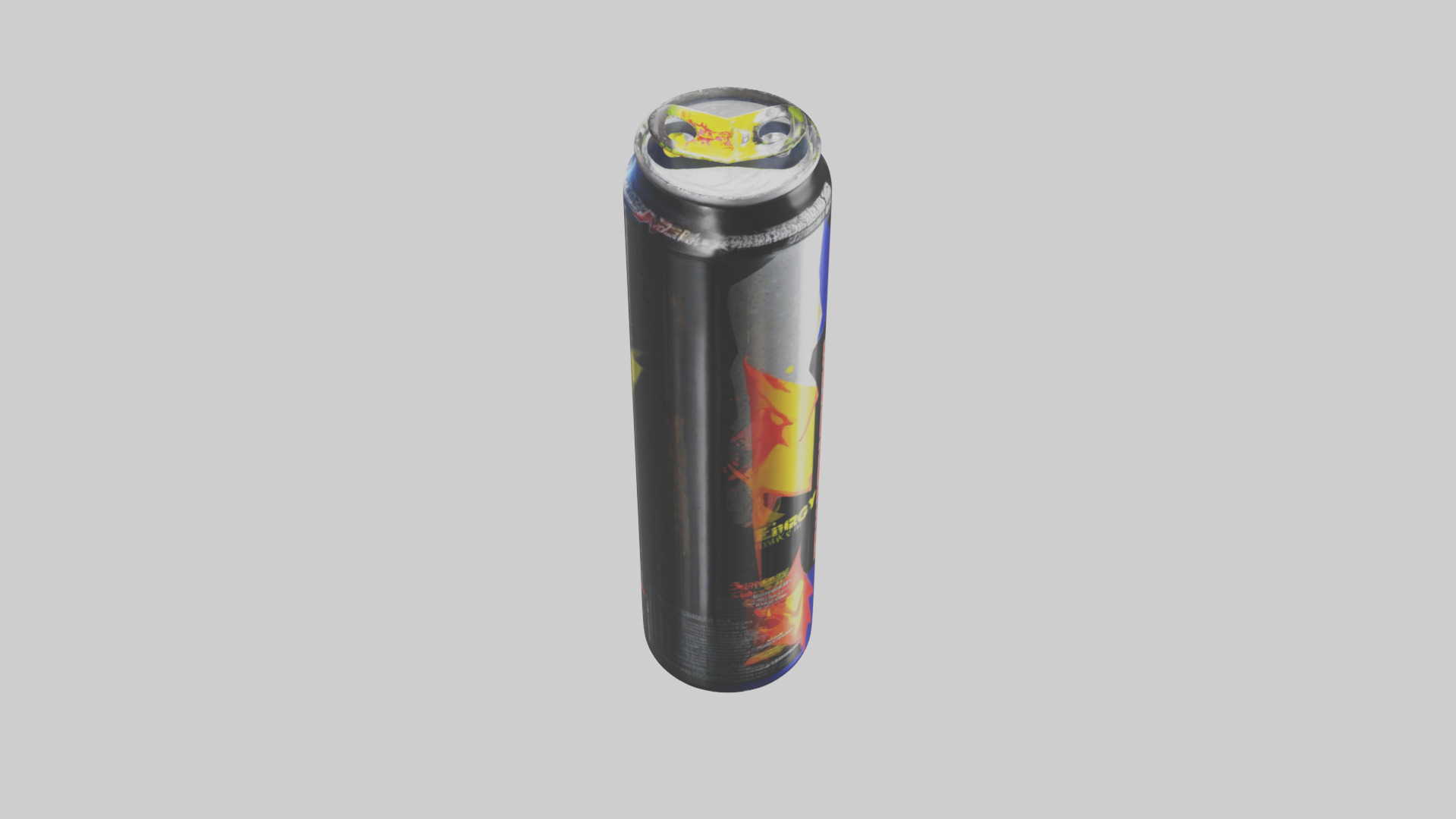 Energy drink model Low-poly 3D model_28