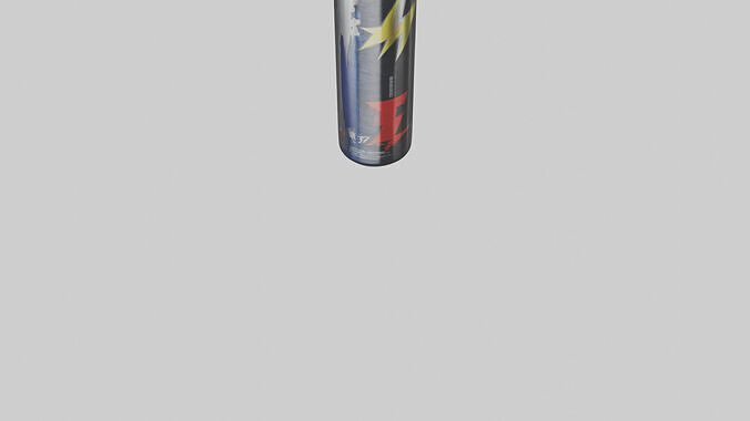 Energy drink model Low-poly 3D model 4