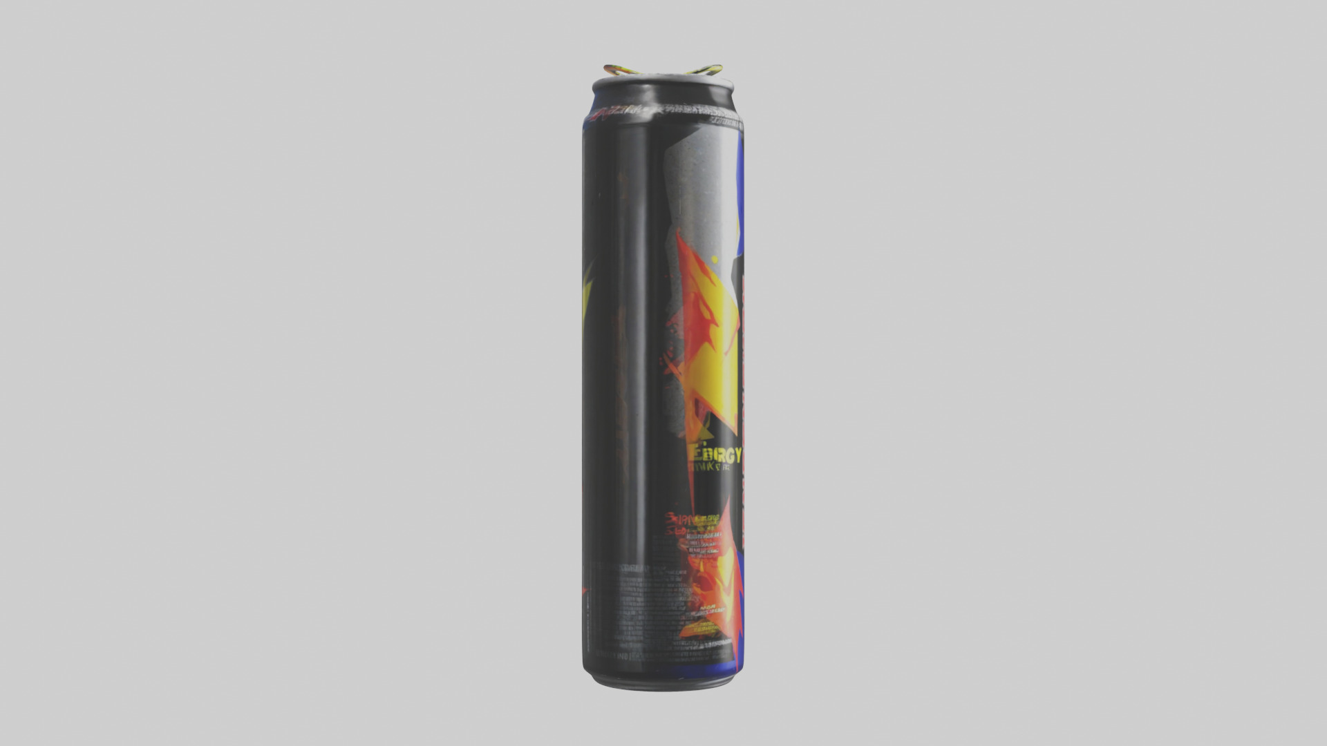 Energy drink model Low-poly 3D model_23