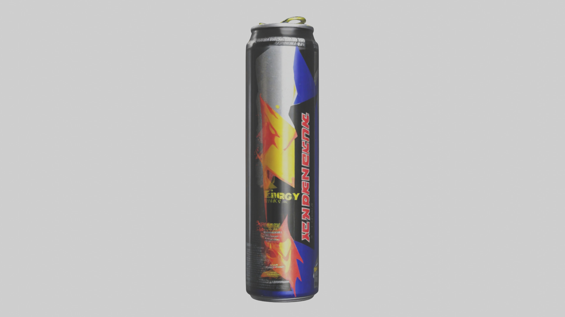 Energy drink model Low-poly 3D model_7