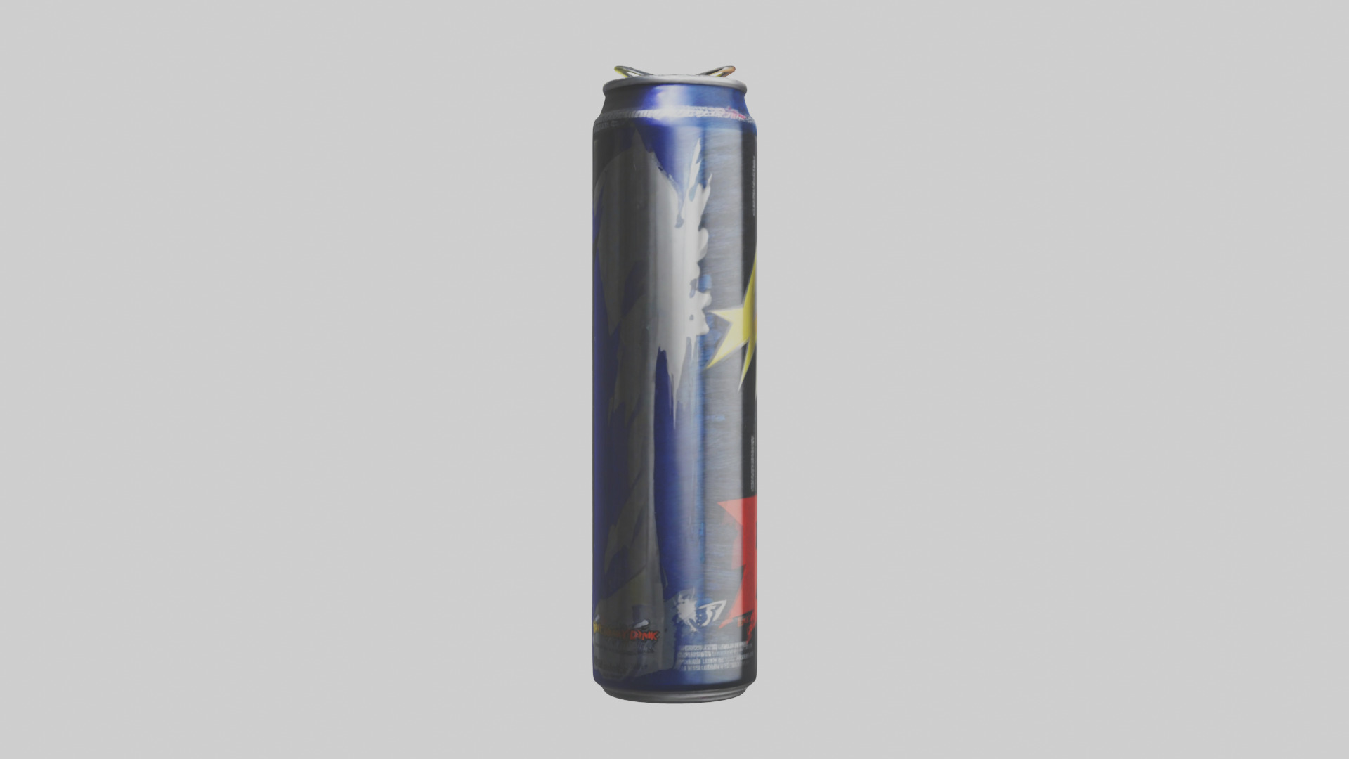 Energy drink model Low-poly 3D model_22