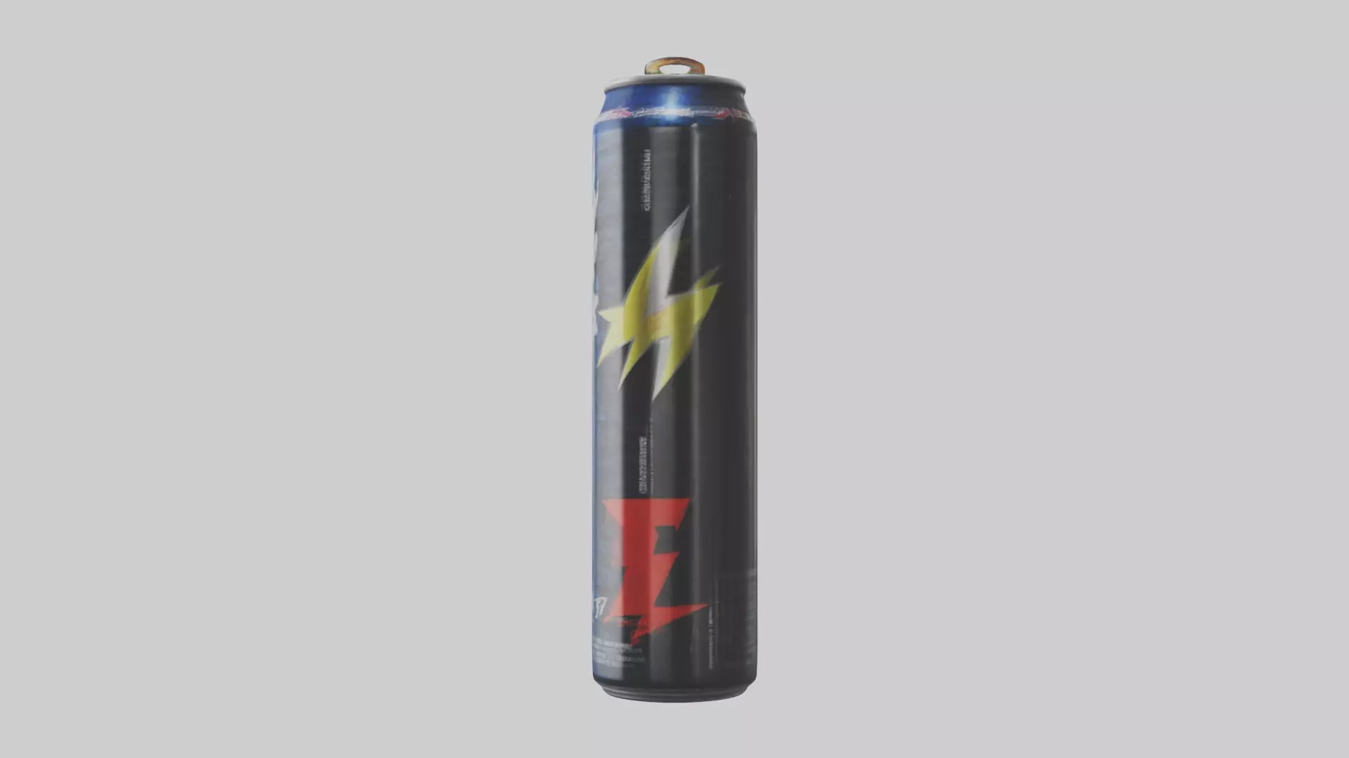 Energy drink model Low-poly 3D model_0