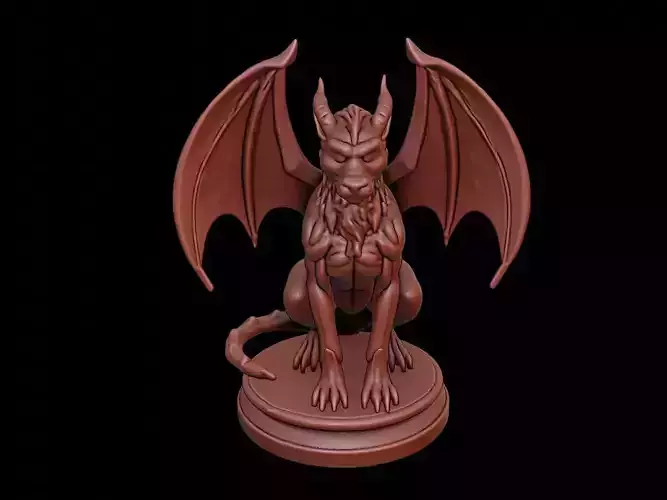 Gargoyle Bust