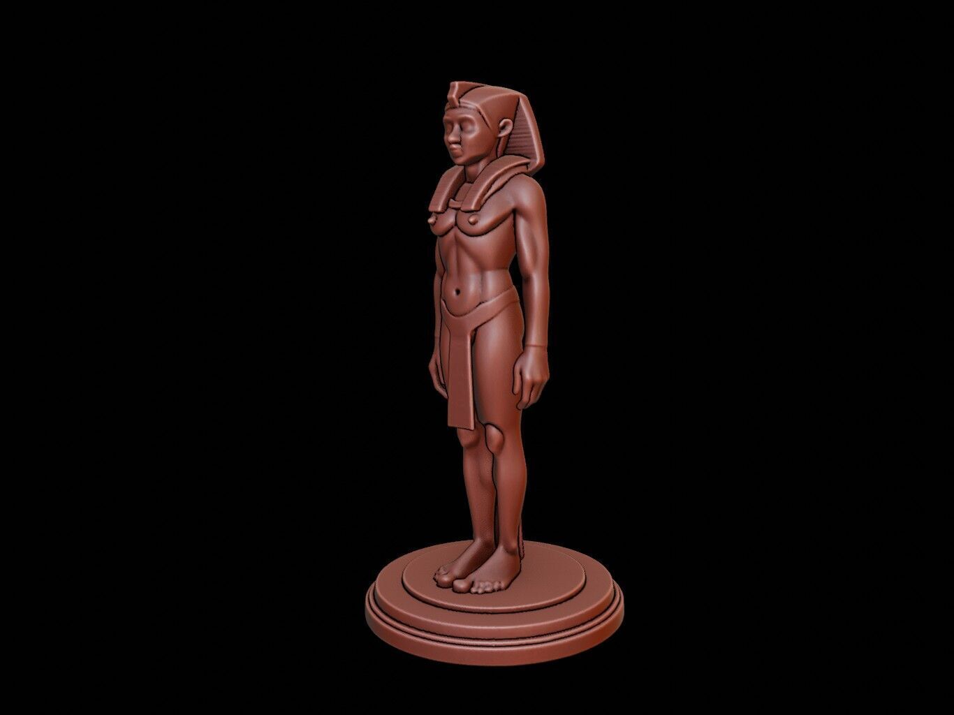 Horus Bust 3D print model_2