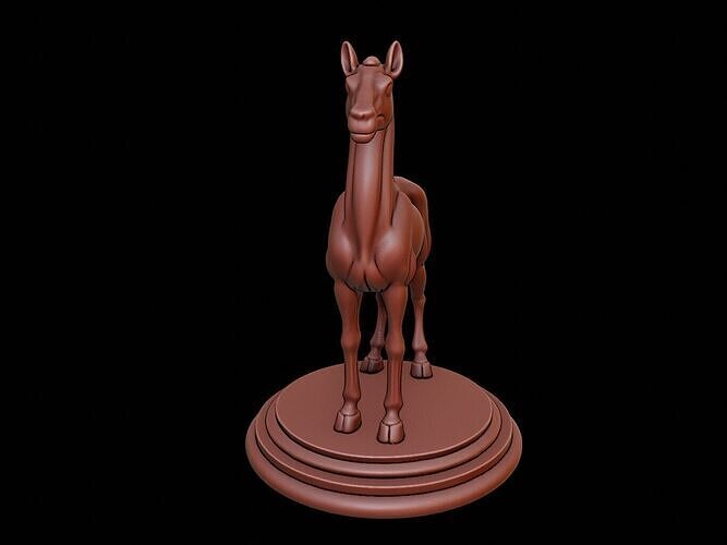Kelpie Bust 3D print model