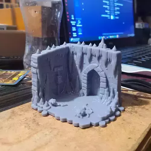 Dungeon entry for role games  3D print model