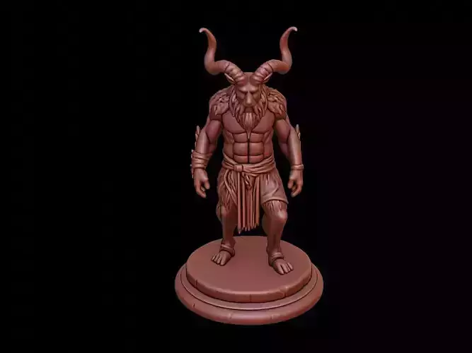 Krampus Bust