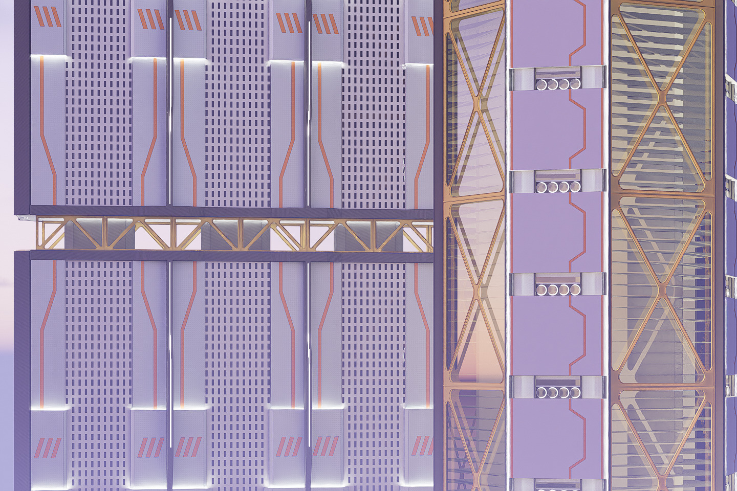 Sci-fi Mega Block 002 v3 3D model_3