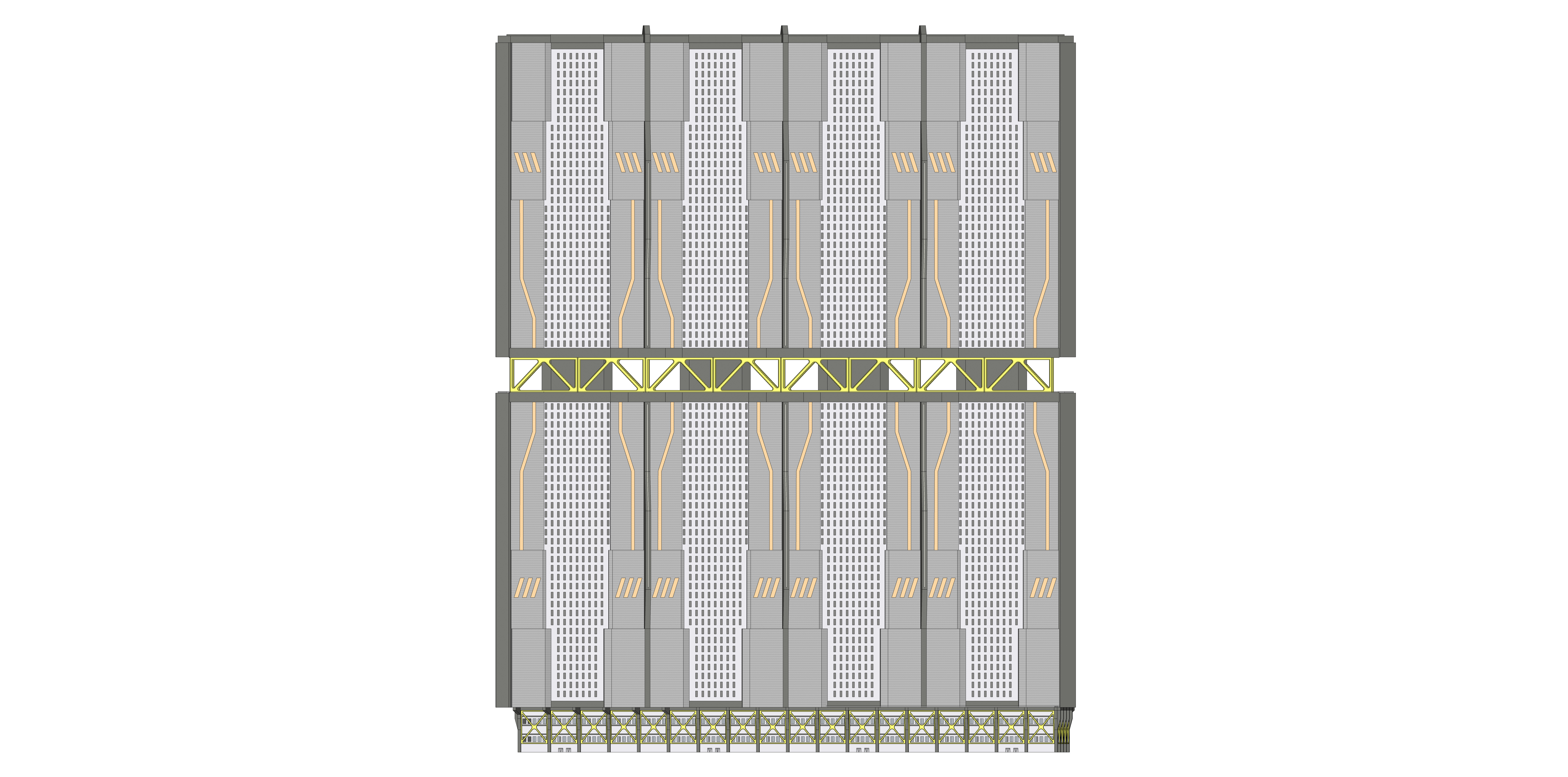 Sci-fi Mega Block 002 v3 3D model_7