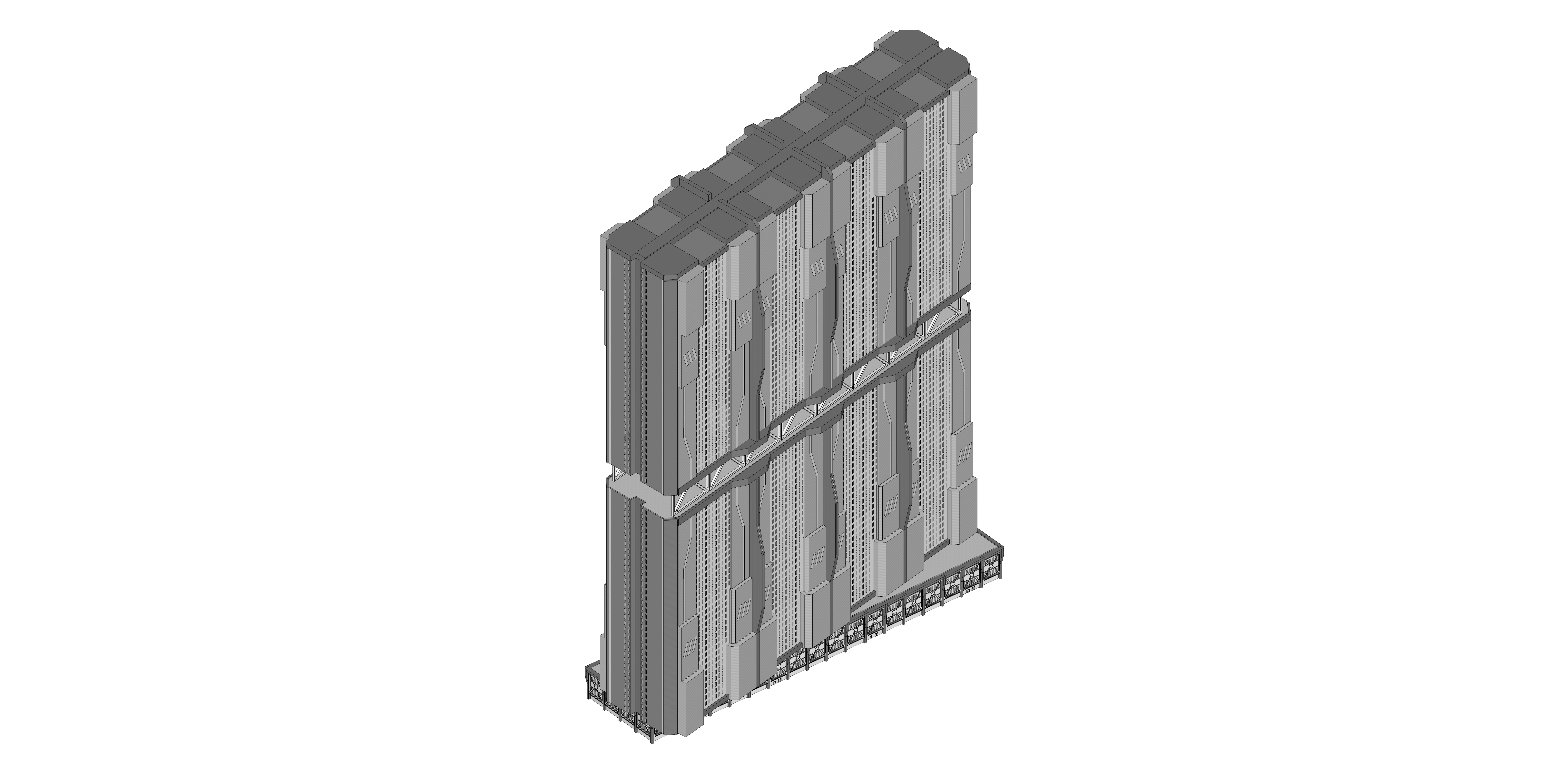 Sci-fi Mega Block 002 v3 3D model_10