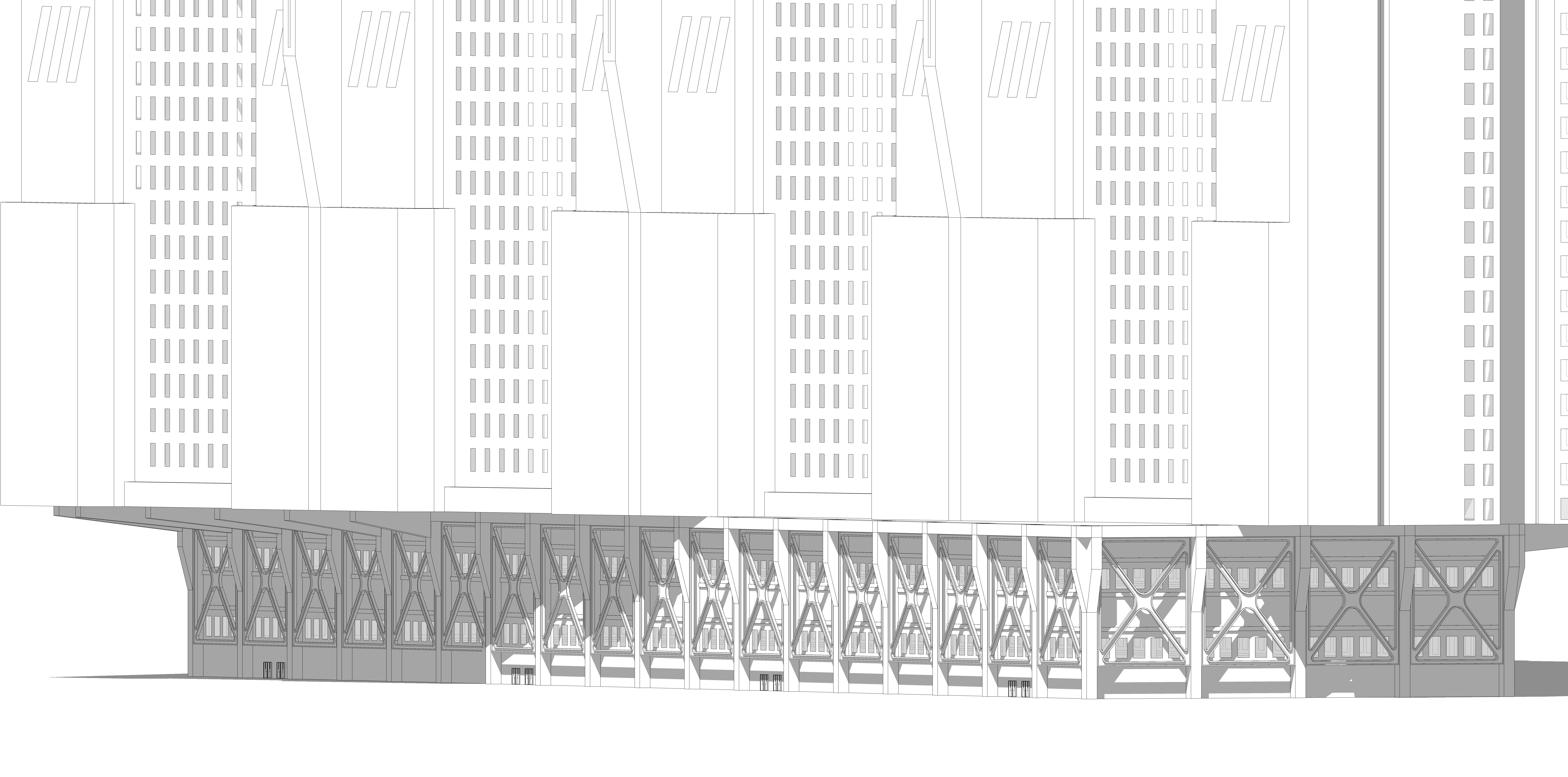 Sci-fi Mega Block 002 v3 3D model_6