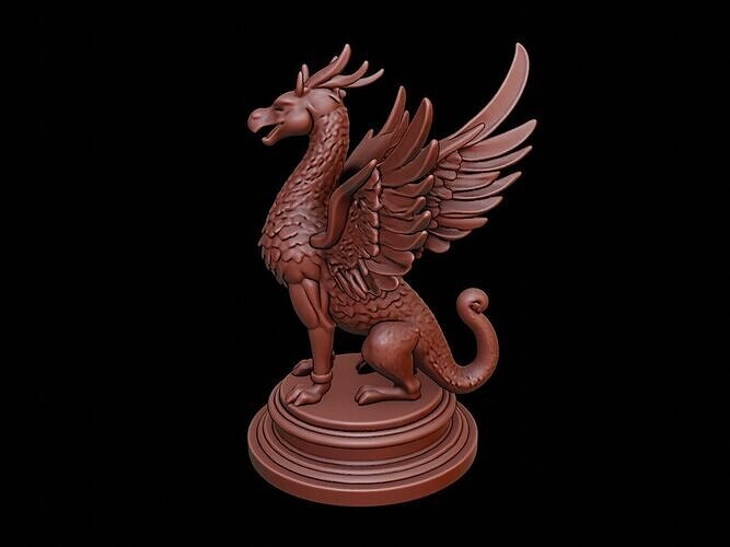Quetzalcoatl Bust 3D print model
