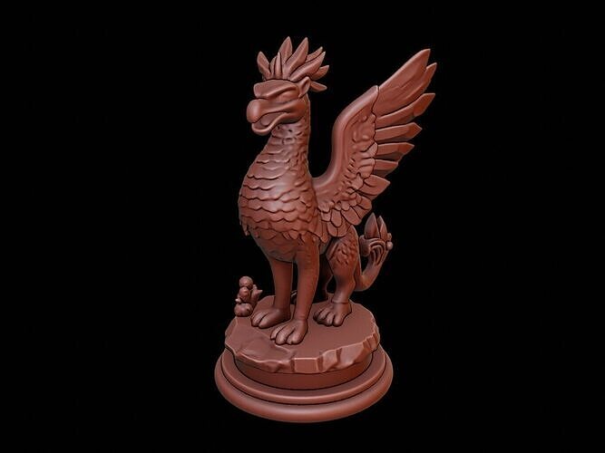 Quetzalcoatl Bust 3D print model