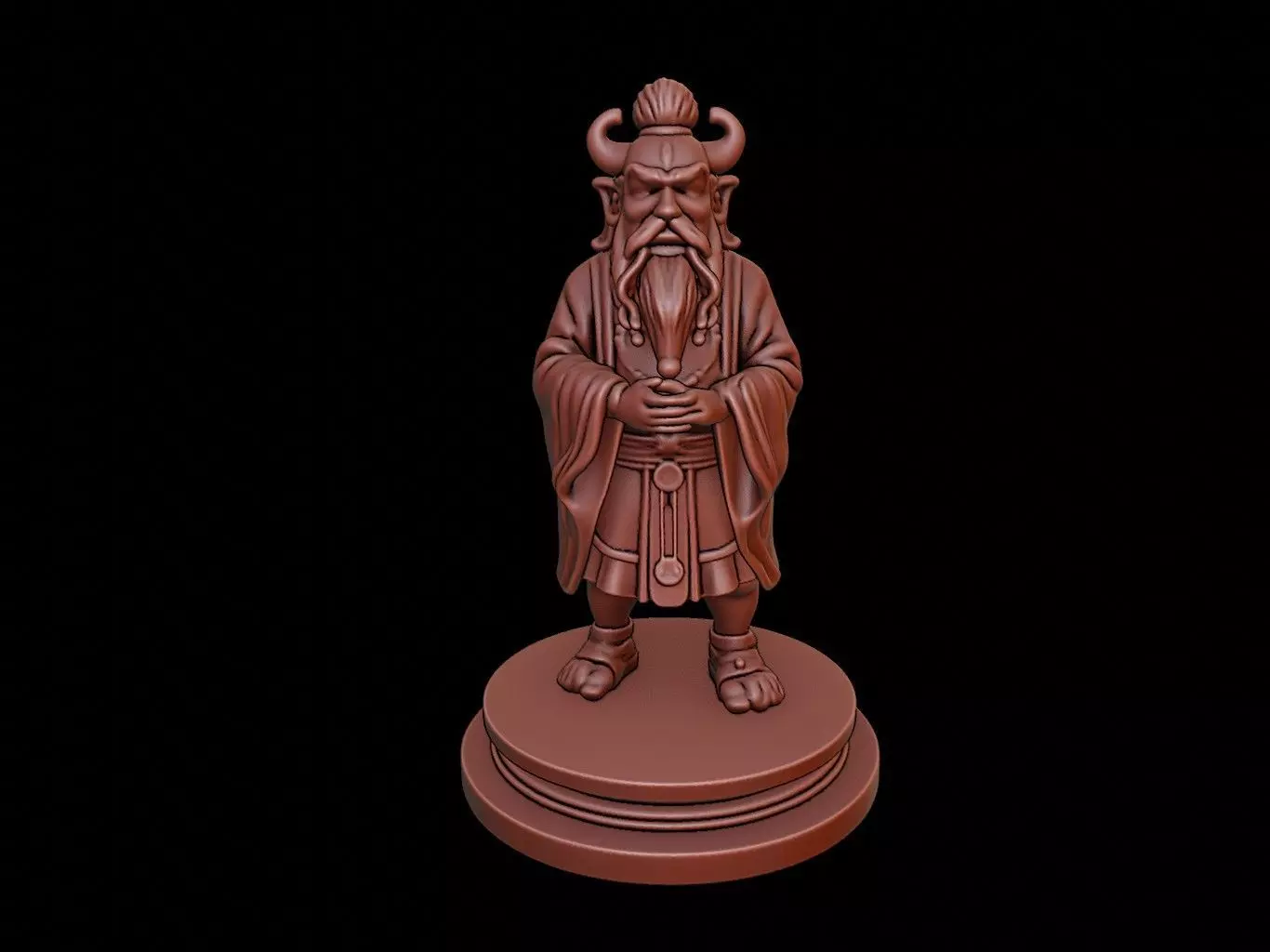Tengu Bust 3D print model
