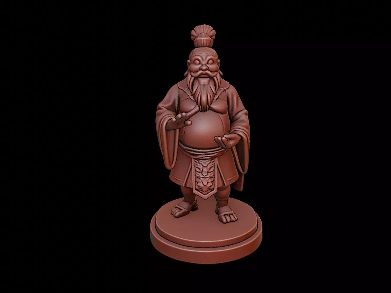 Tengu Bust 3D print model
