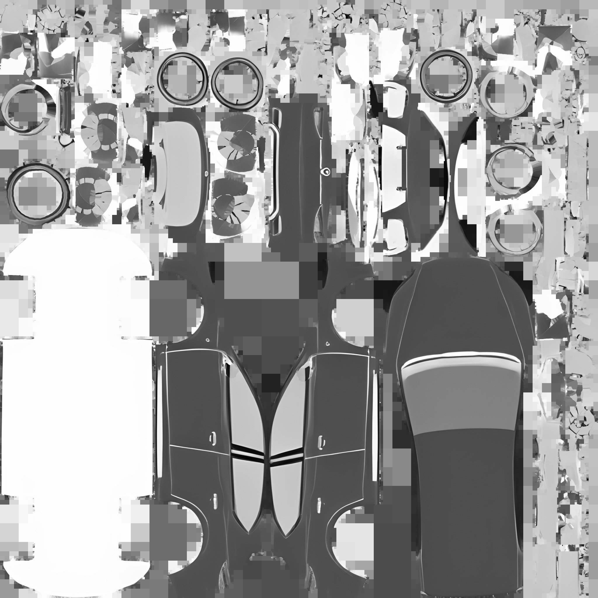 3d Red Premium Car 3D model_6