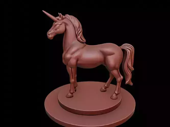 Unicorn Bust